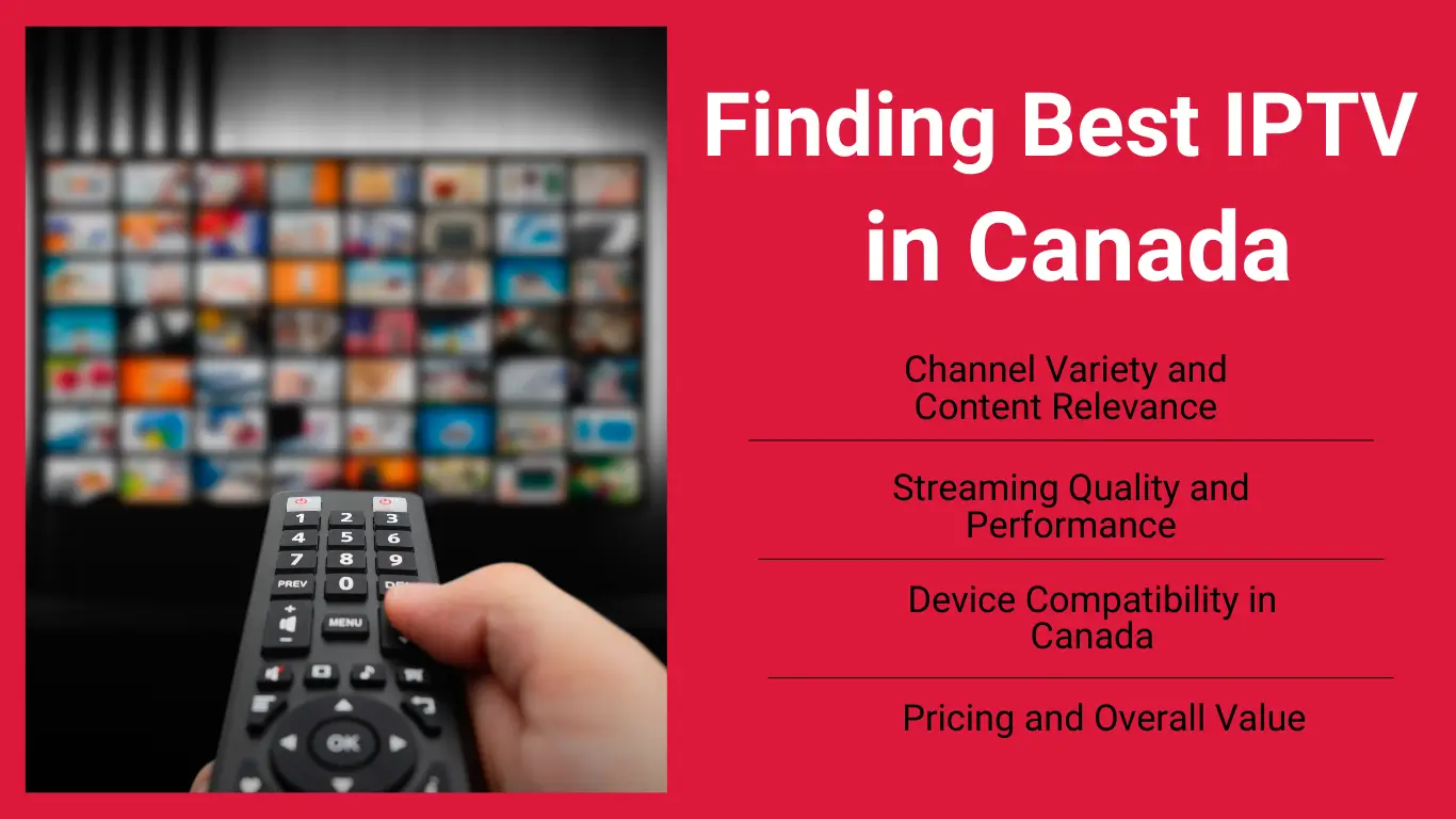 How to Choose the Best IPTV Service in Canada