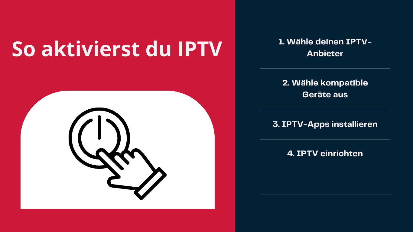So aktivierst du IPTV