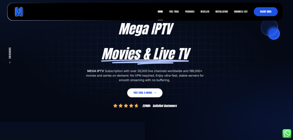 mega iptv providers