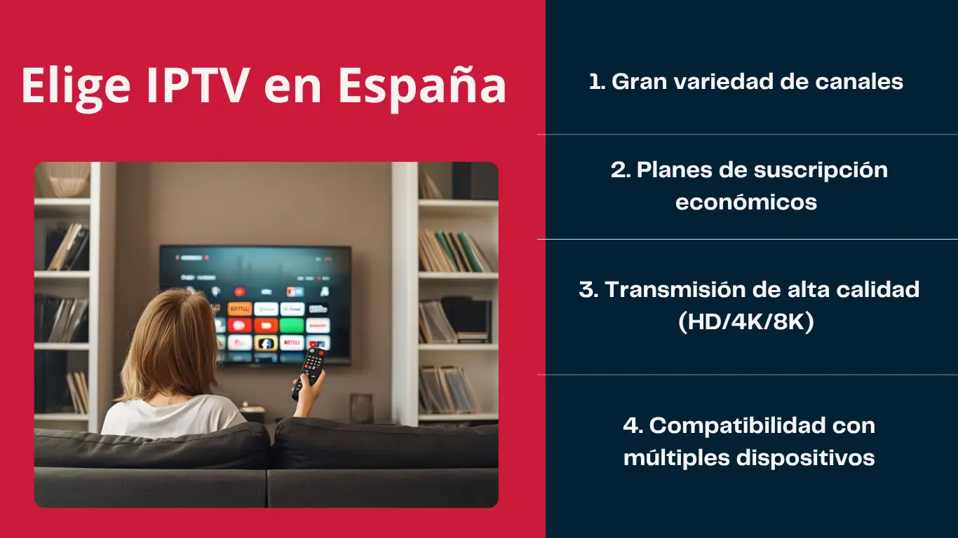 ¿Por qué elegir IPTV en España